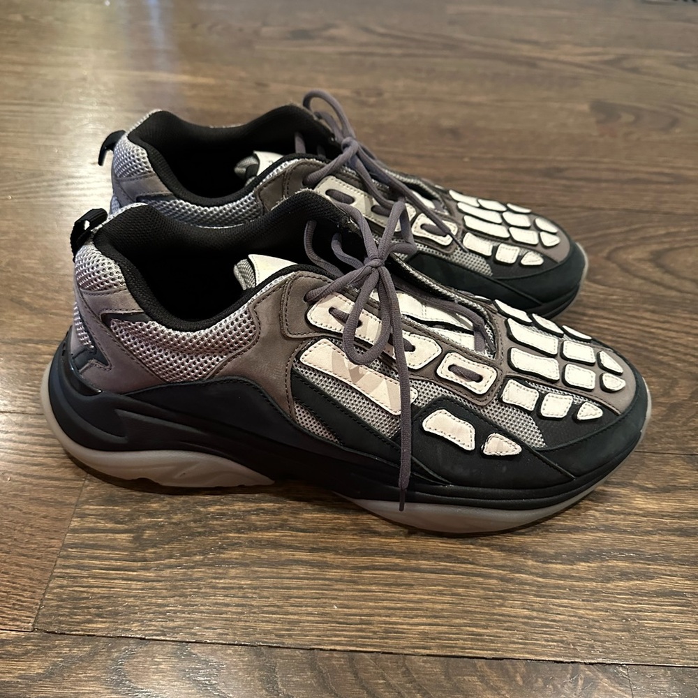 AMIRI Black and Gray Sneakers